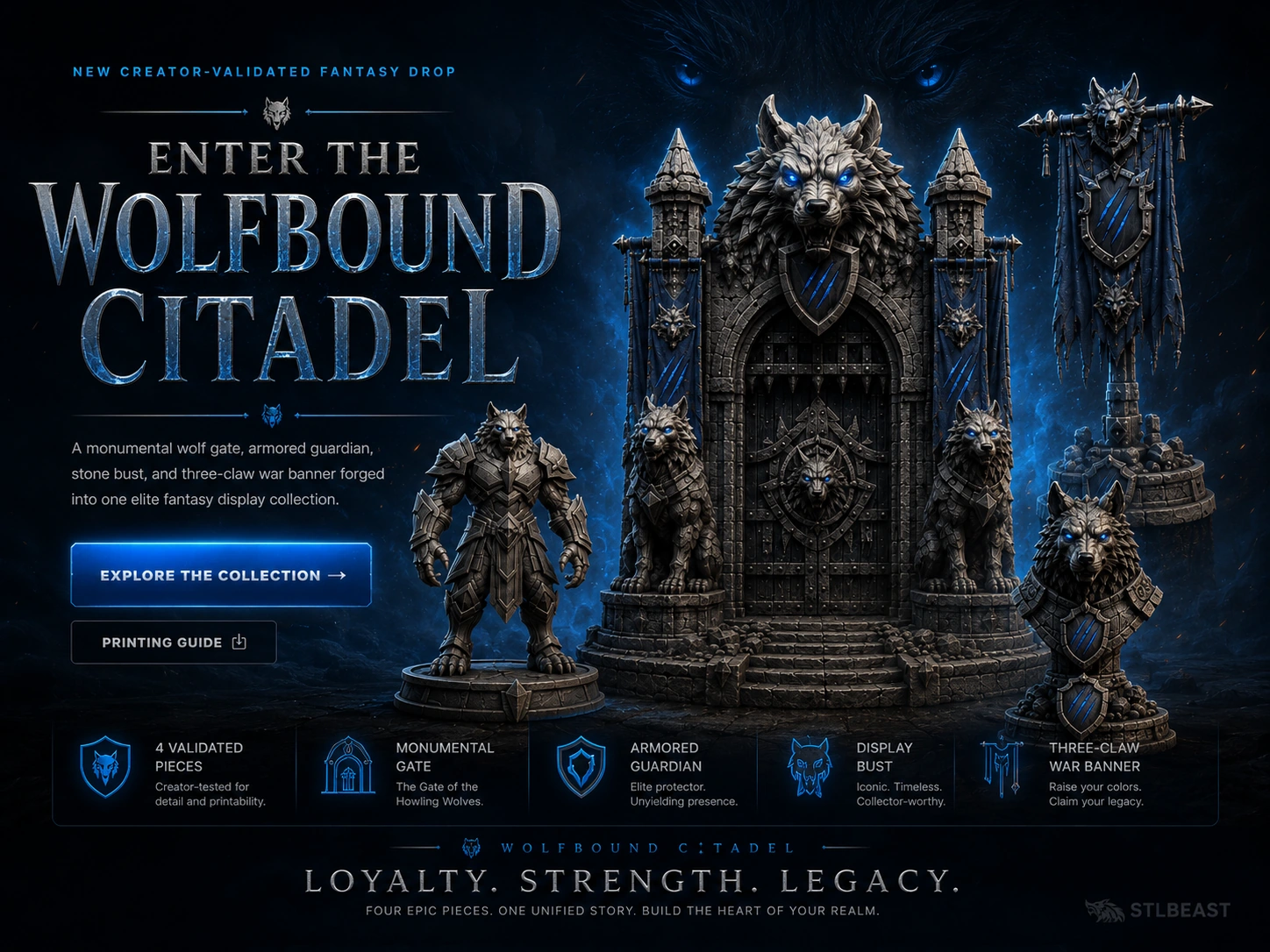 Wolfbound Citadel complete collection
